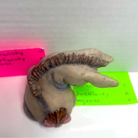 BNWOT Gorgeous Vintage Eeyore figurine Classic Pooh designed by Charpénte - Picture 4 of 12